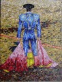 corrida textile impressionist